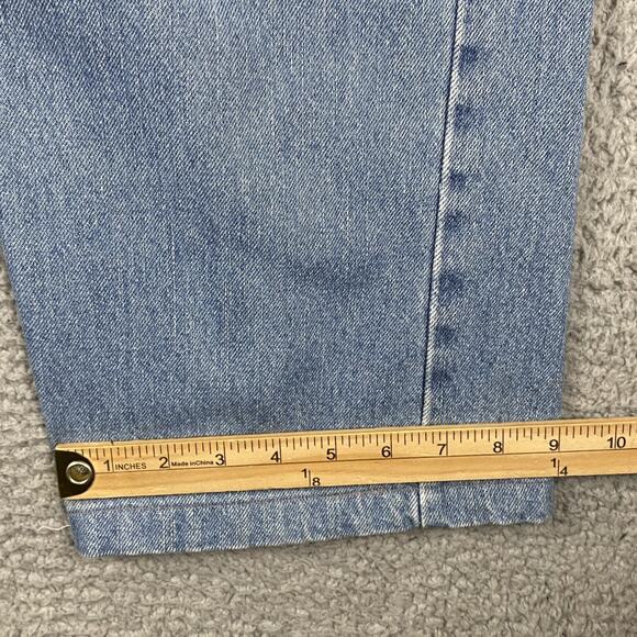 VTG Levi's regular Straight Fit Jeans Men's 38x32 Measured (36x28) Medium Wash - Picture 6 of 11
